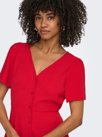 ONLY Dress 'ONLLuca' in Red