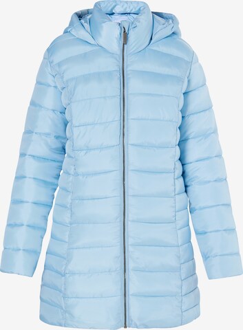 usha BLUE LABEL Winterjas in Blauw: voorkant