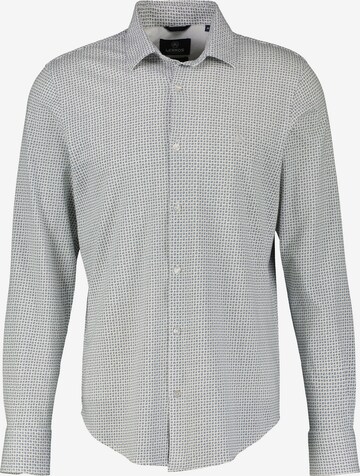LERROS Slim fit Button Up Shirt in White: front