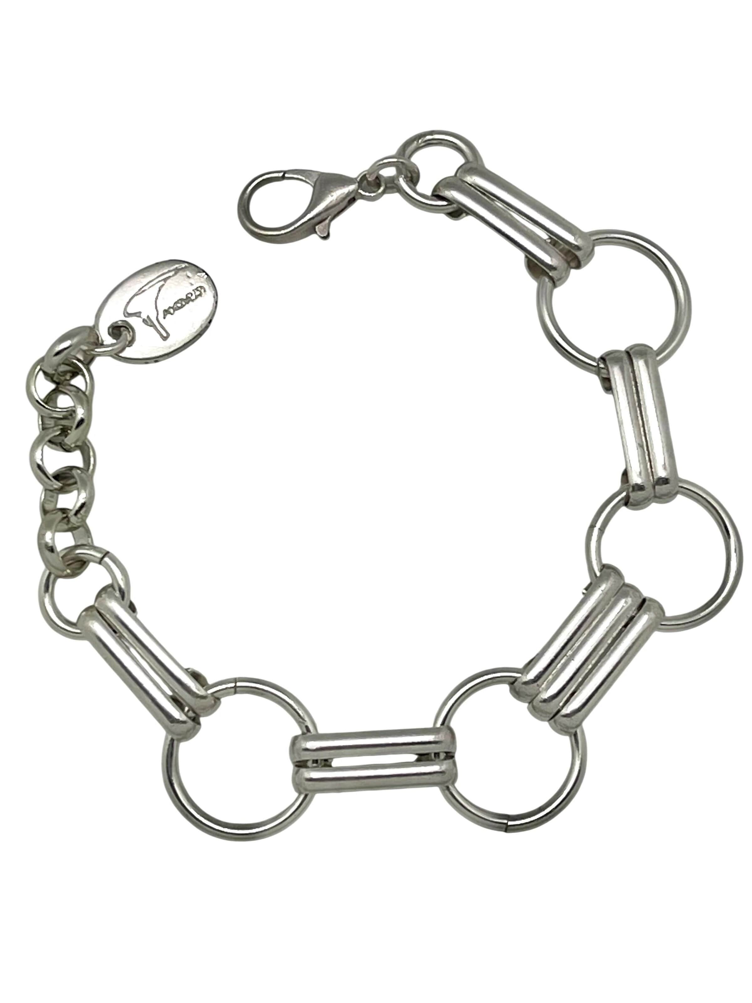 Bracelet Gloria Mago en argent : devant