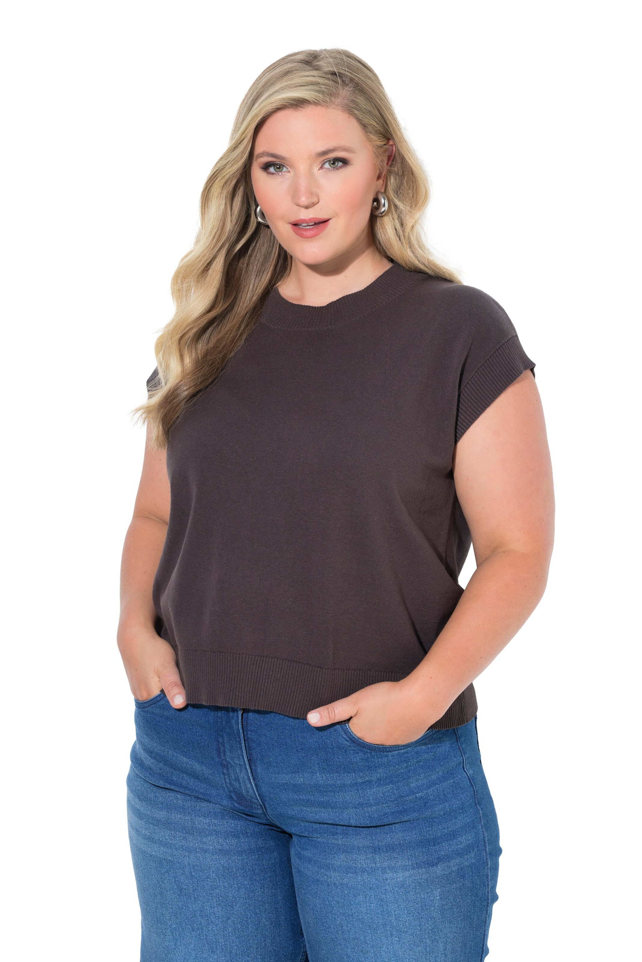 MIAMODA Pullover in Braun: Vorderseite