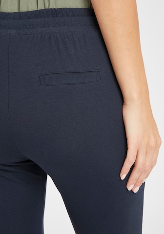 Tapered Pantaloni con pieghe 'Pandina' di b.young in blu