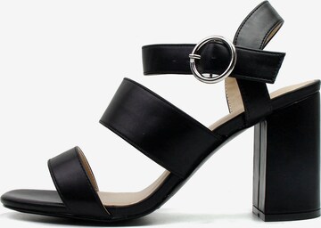 Celena Strap Sandals 'Charlyn' in Black: front