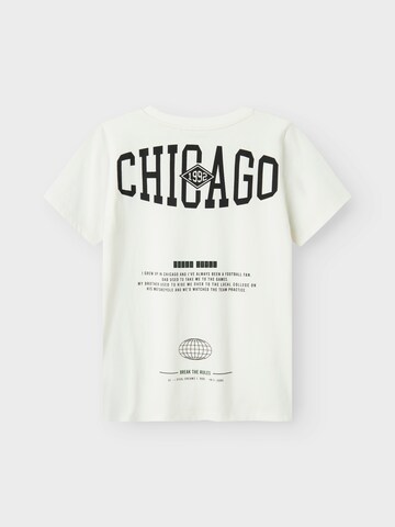 NAME IT Shirt 'NKMBILEO' in White