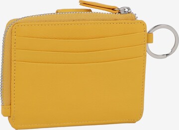 Braun Büffel Wallet 'Joy' in Yellow