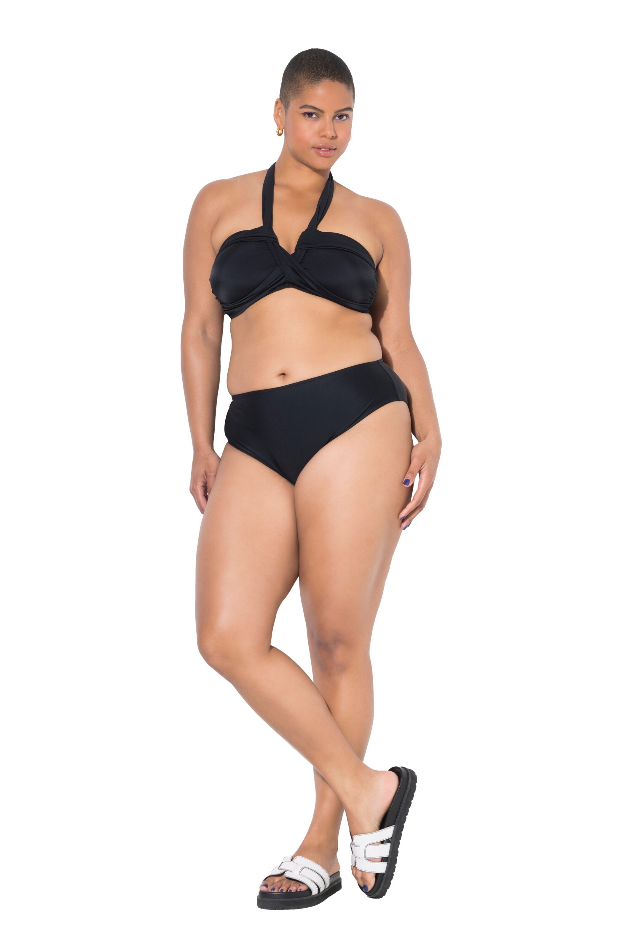 Studio Untold Bikinihose in Schwarz