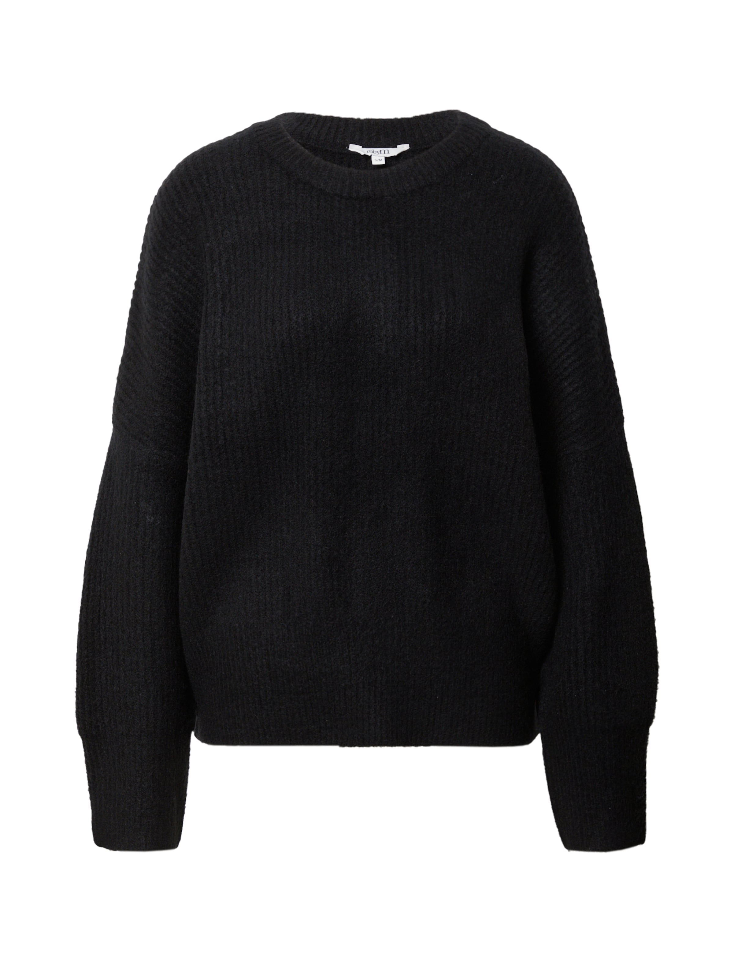 mbym Sweter 'Gillian' w kolorze czarny: przód
