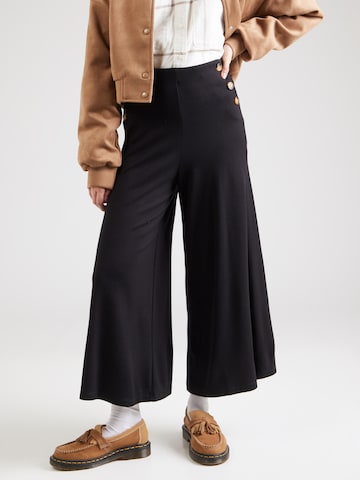 King Louie Wide leg Trousers 'Pia Milano' in Black: front