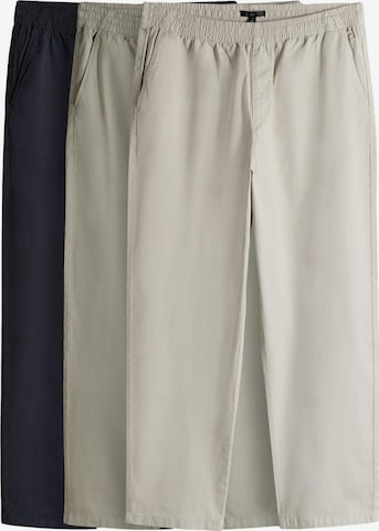 The Set Loosefit Housut värissä beige: etupuoli