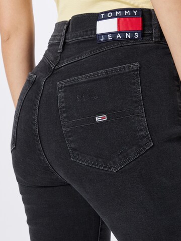 Tommy Jeans - Skinny Vaquero 'MELANY' en negro