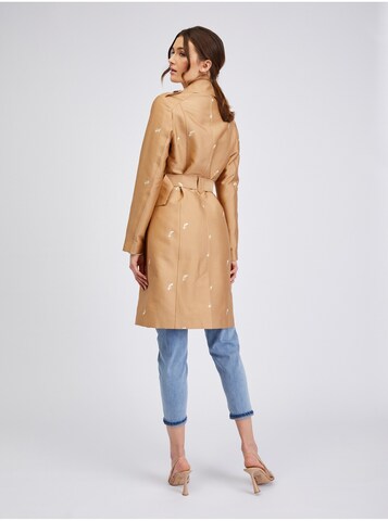 Orsay Between-Seasons Coat in Beige