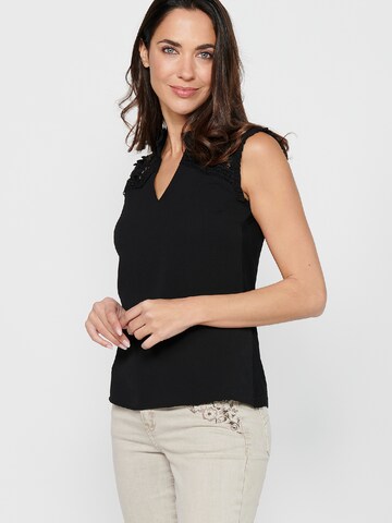 KOROSHI - Blusa en negro