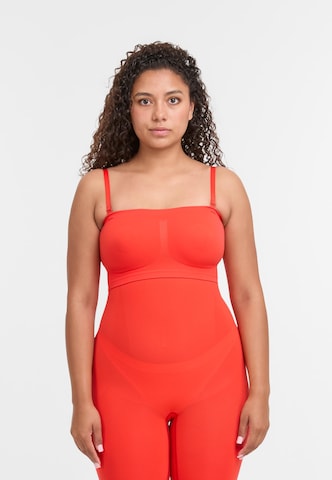 Bandeau Soutien-gorge 'Second Skin' Lykkeland Atelier en rouge