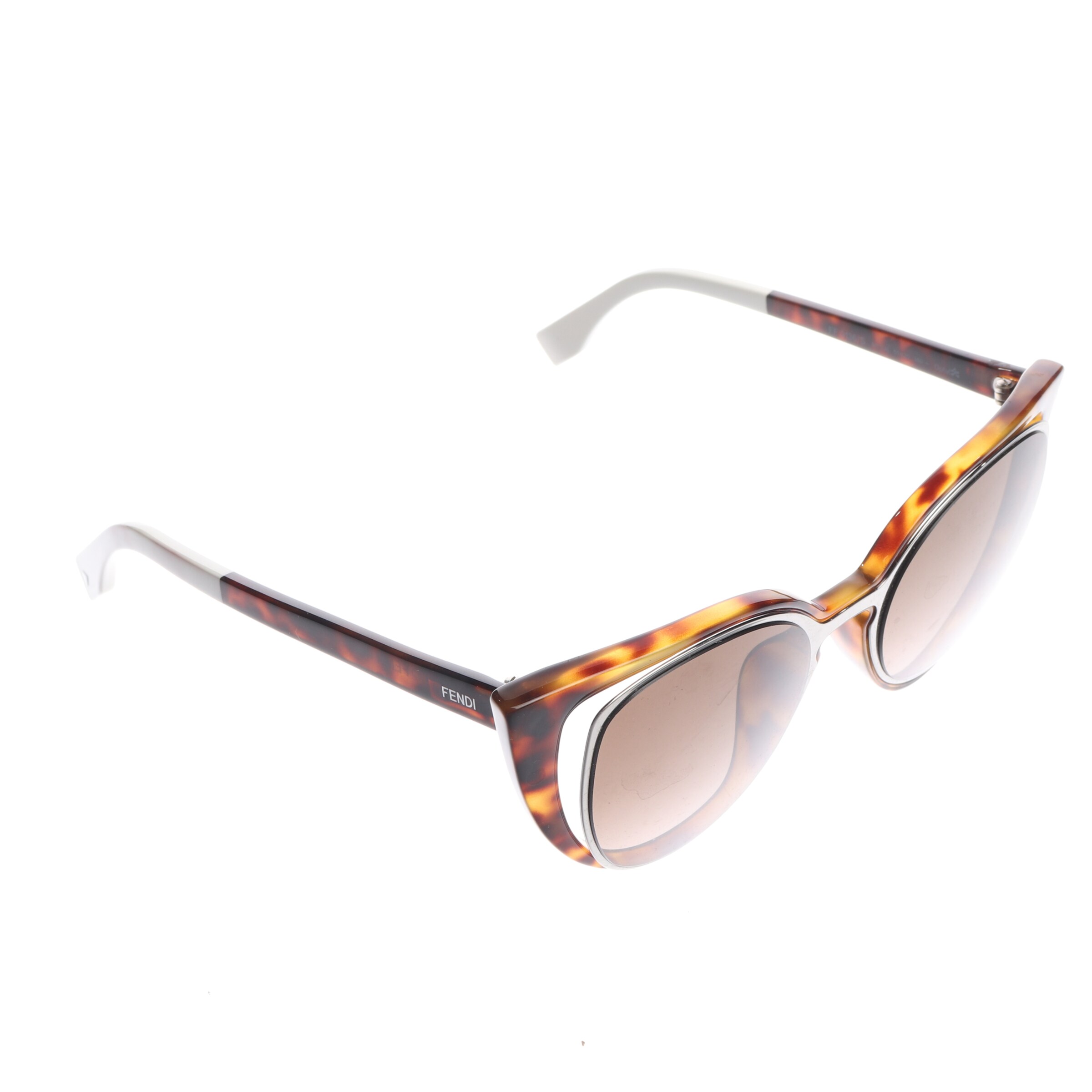 Fendi Sonnenbrille in One Size in braun, Produktansicht