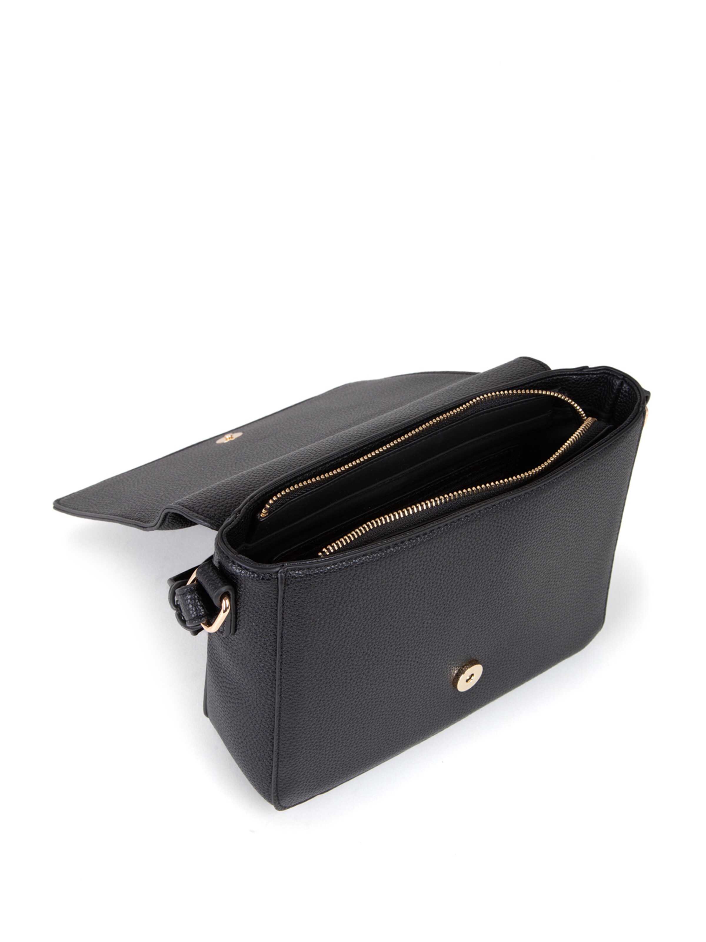 juoda VALENTINO Rankinė su ilgu dirželiu 'Pattina'