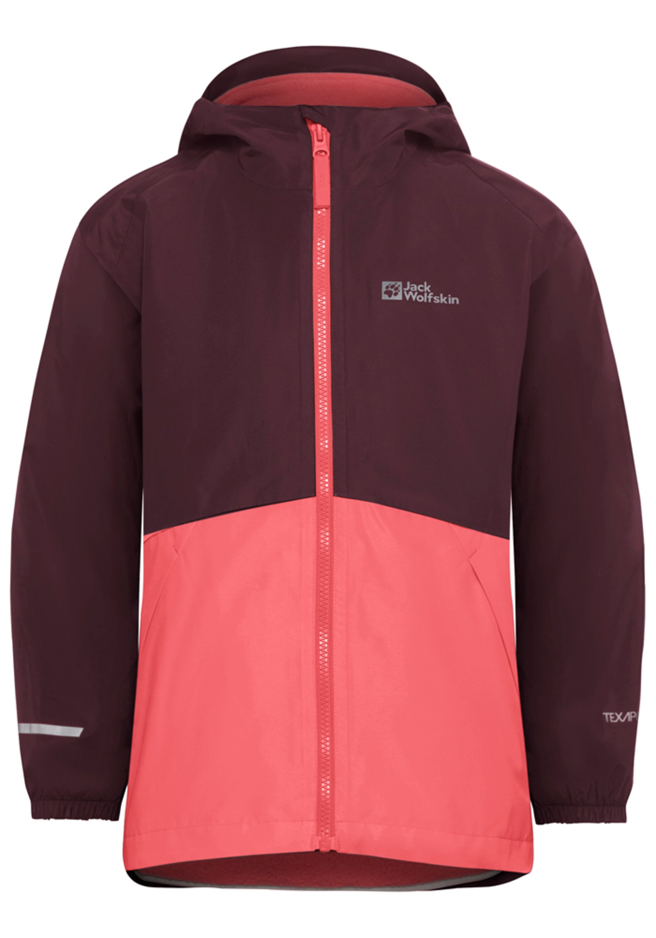 JACK WOLFSKIN Outdoor jacket in Red: front