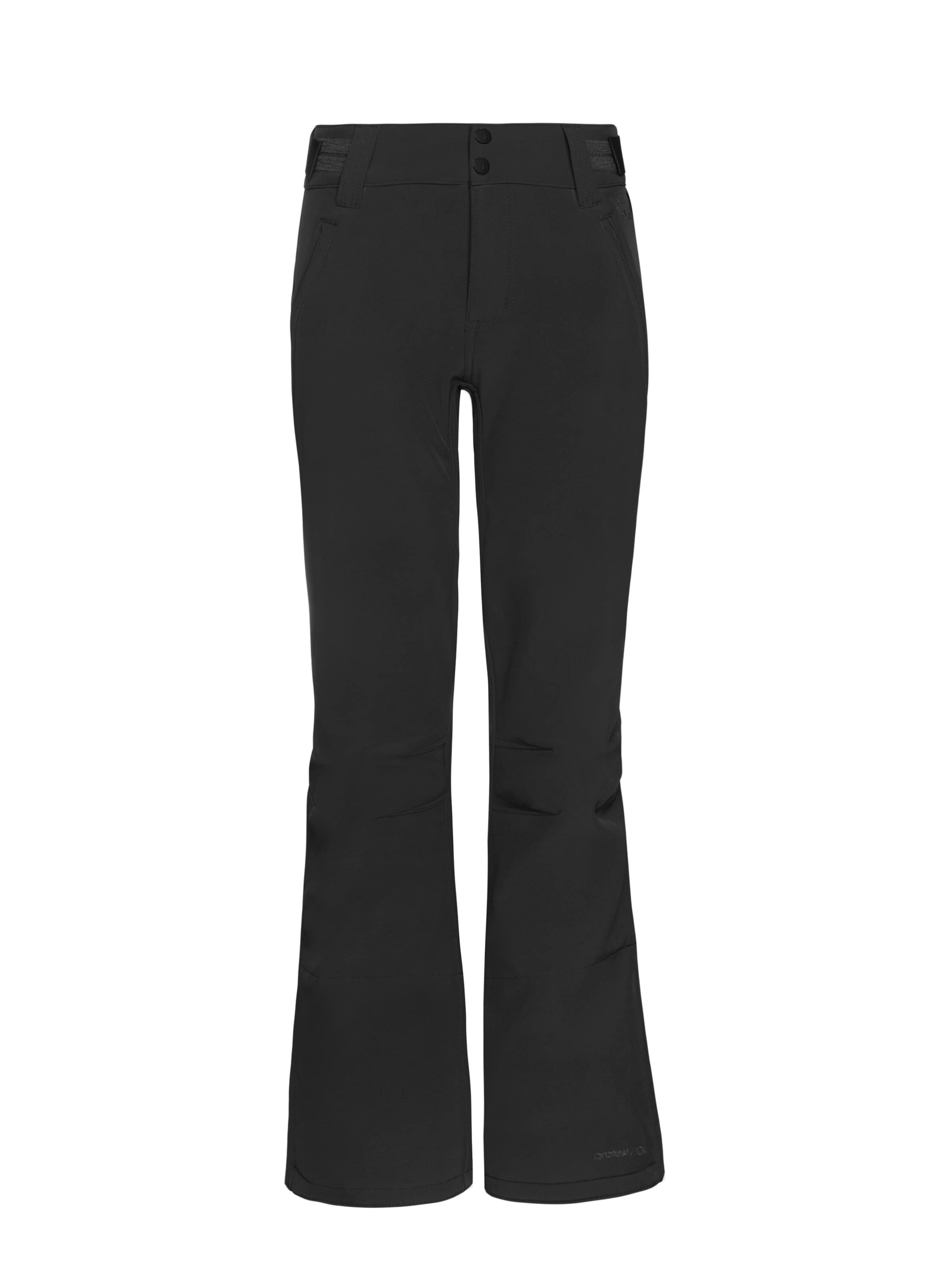 PROTEST Slim fit Workout Pants 'LOLE JR' in Black: front