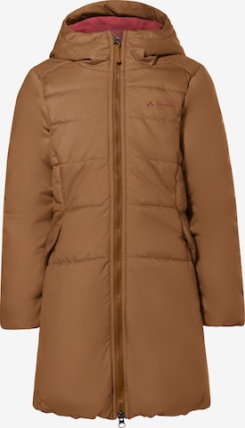 VAUDE Outdoor jacket 'Greenfinch' in Brown: front