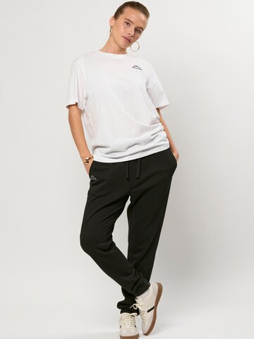 KAPPA - regular Pantalón ' Logo Caseri ' en negro