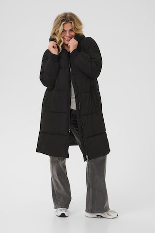 Manteau d’hiver 'KCniki ' KAFFE CURVE en noir