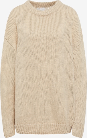 Pull-over RISA en beige : devant