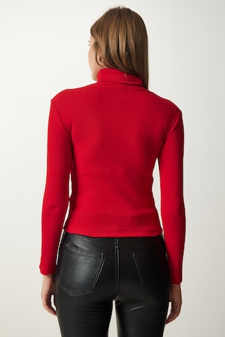 T-shirt Happiness İstanbul en rouge