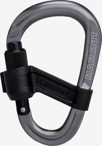 MAMMUT Climbing Protection 'Smart HMS 2.0 Screwgate Carabiner' in Silver: front