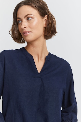 Fransa Blouse 'FAMADDIE 7' in Blue