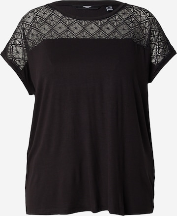 Vero Moda Curve Paita 'VMCanne' värissä musta: etupuoli
