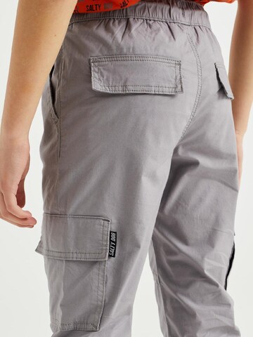 Effilé Pantalon WE Fashion en gris