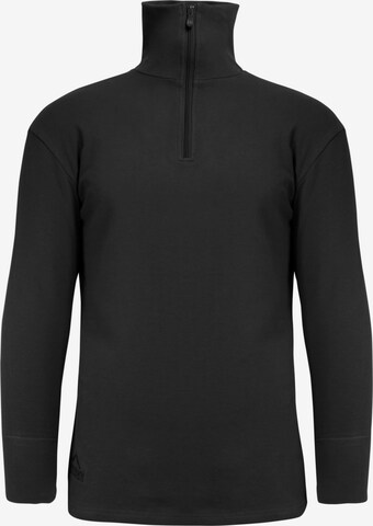 normani Sweatshirt 'Tuktoyaktuk' in Zwart: voorkant