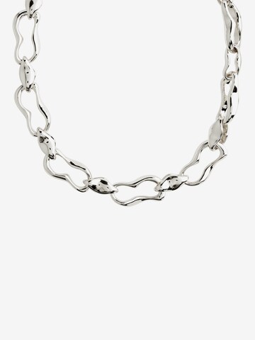 Pilgrim Halsband 'WAVE' i silver