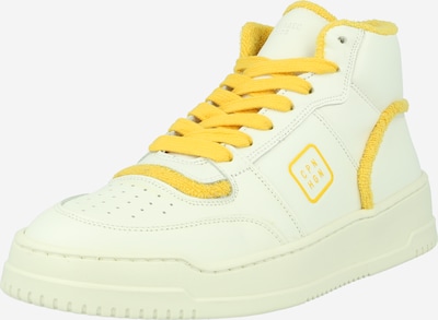 Sneaker înalt Copenhagen pe galben / alb, Vizualizare produs