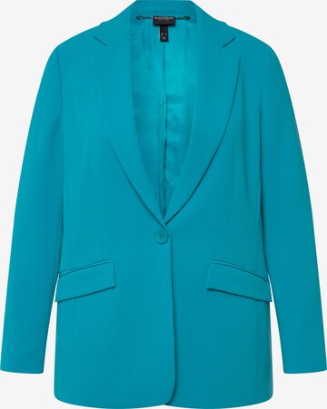 Blazer Ulla Popken en bleu : devant