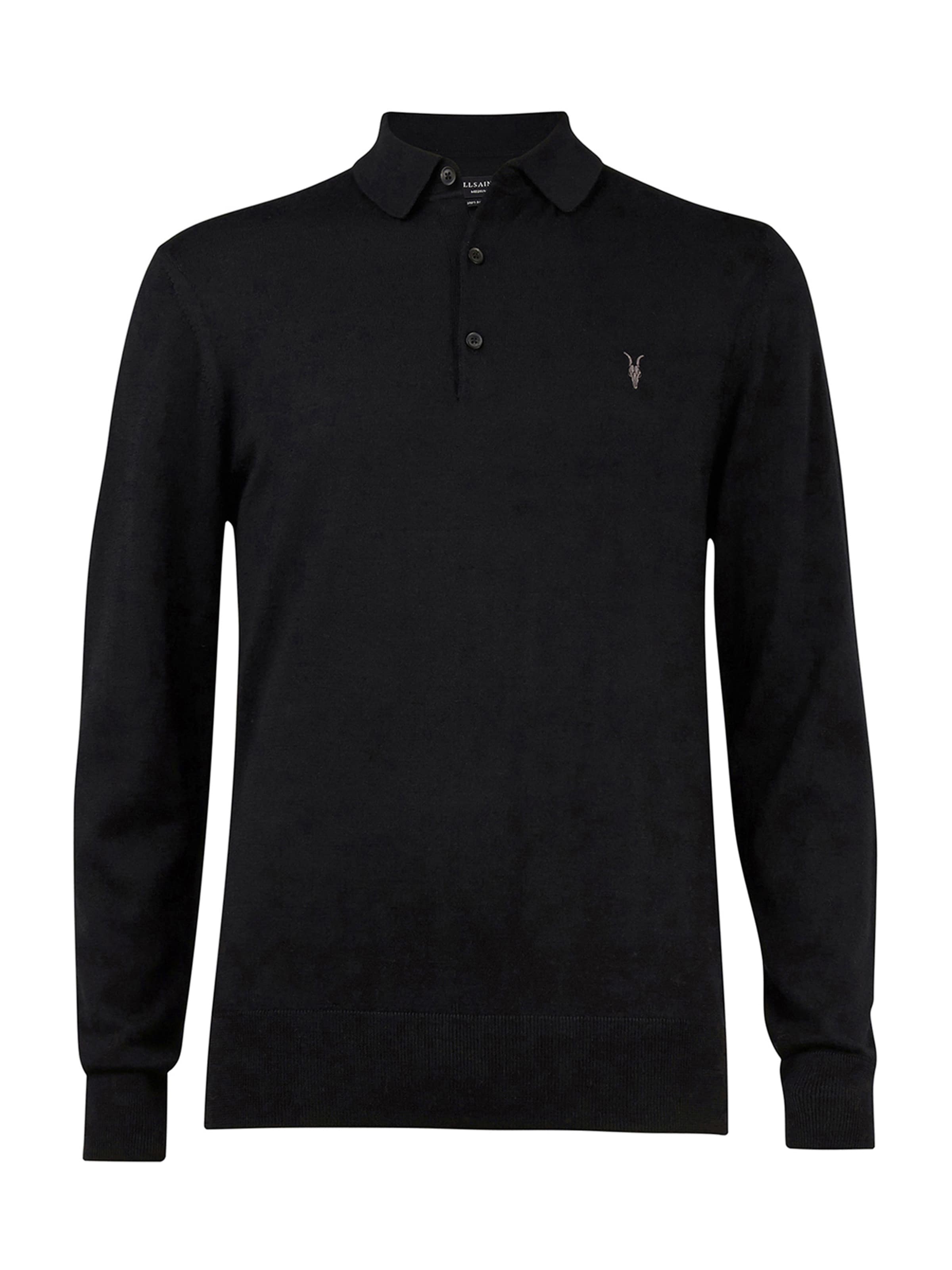 T-Shirt AllSaints en noir : devant