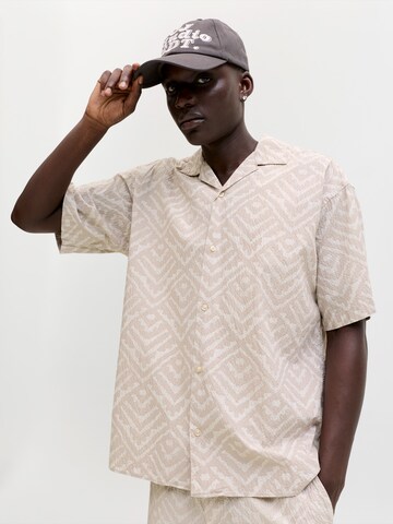 JACK & JONES Comfort fit Ing 'JJMILO' - bézs