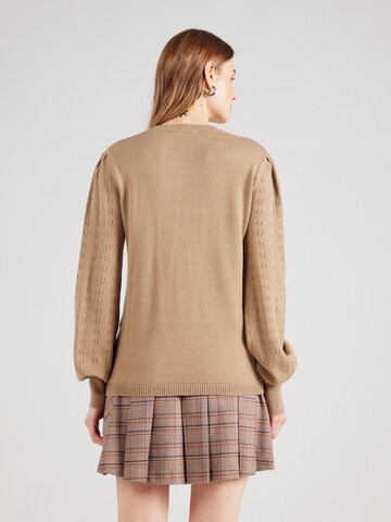Pull-over 'BY NONINA' b.young en marron