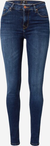 LTB גזרת סלים ג'ינס 'Amy' בכחול: מלפנים