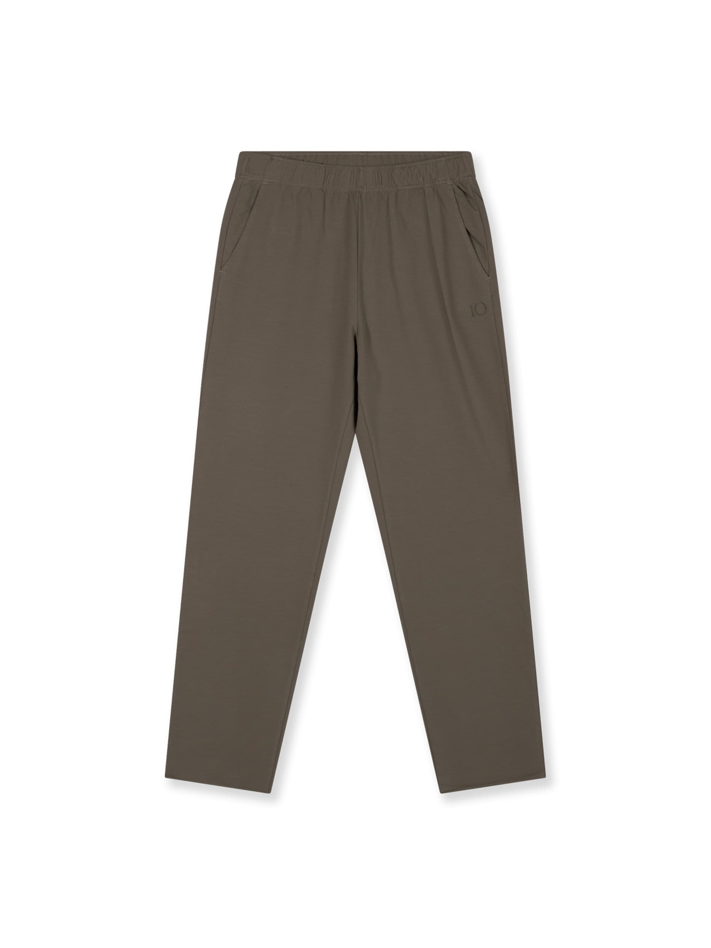10Days Slim fit Trousers in Grey: front