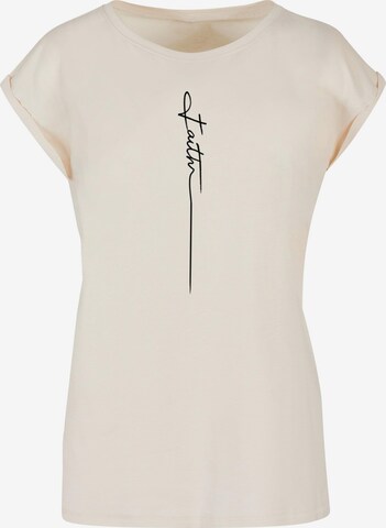 Maglietta di Merchcode in beige: frontale