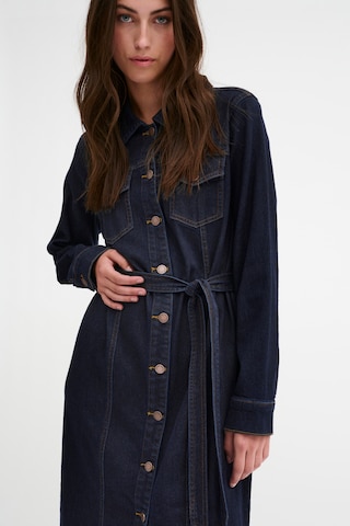 Robe-chemise 'Lara' My Essential Wardrobe en bleu