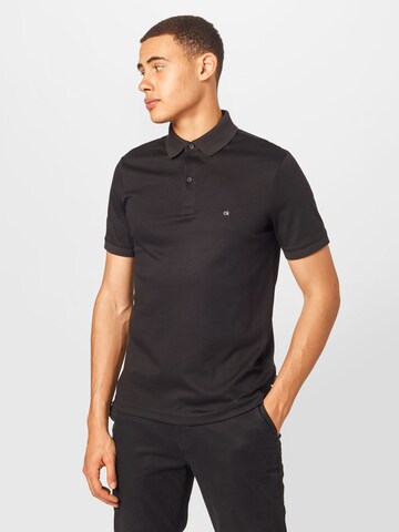 Calvin Klein Poloshirt in Schwarz: predná strana