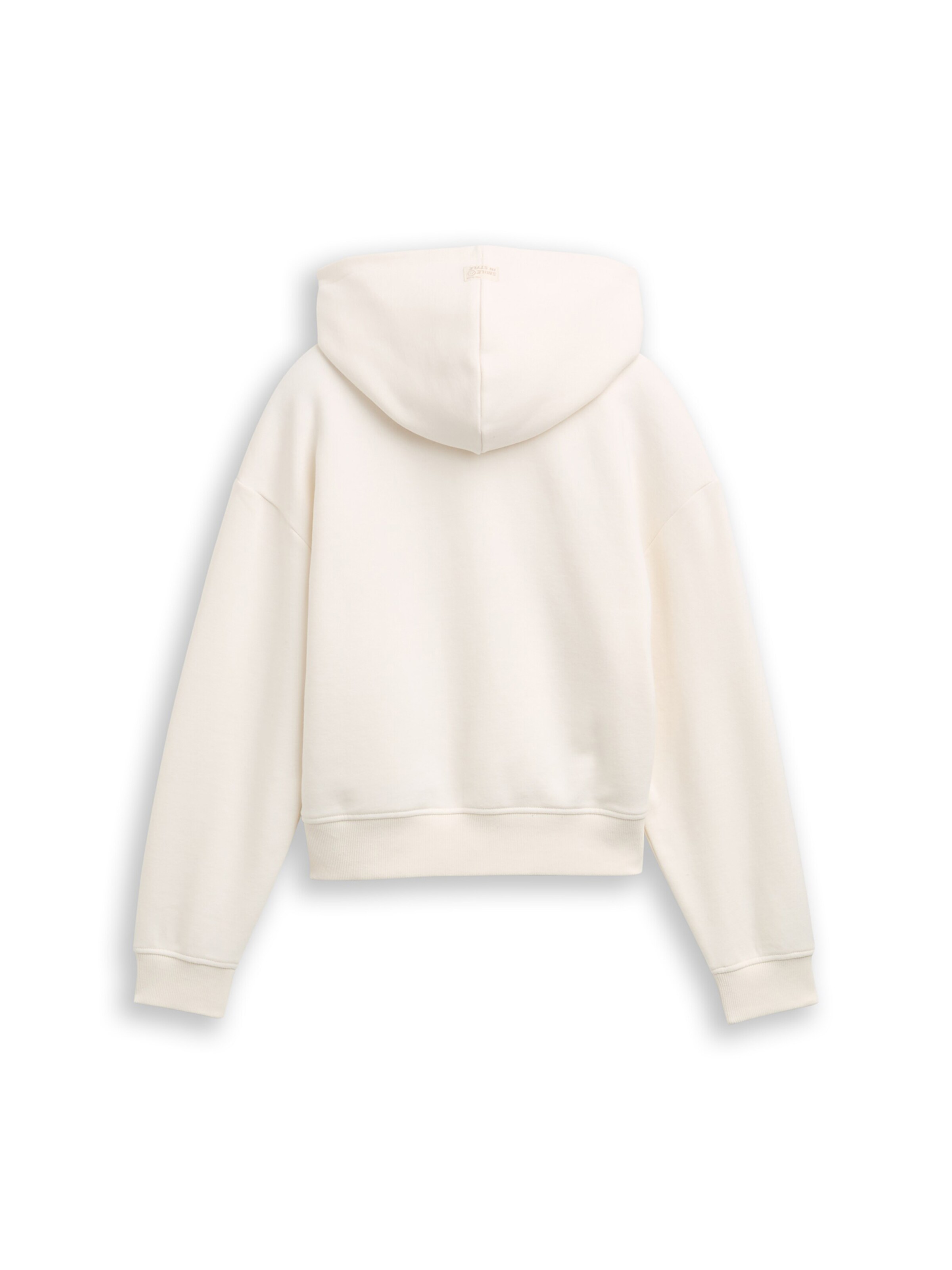 TOM TAILOR Sweatshirt in White