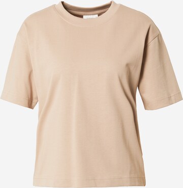 Gina Tricot Shirt in Beige: voorkant