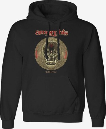 Sweat-shirt 'Amorphis Queen of Time Kapuzenpullover' Amorphis en noir : devant