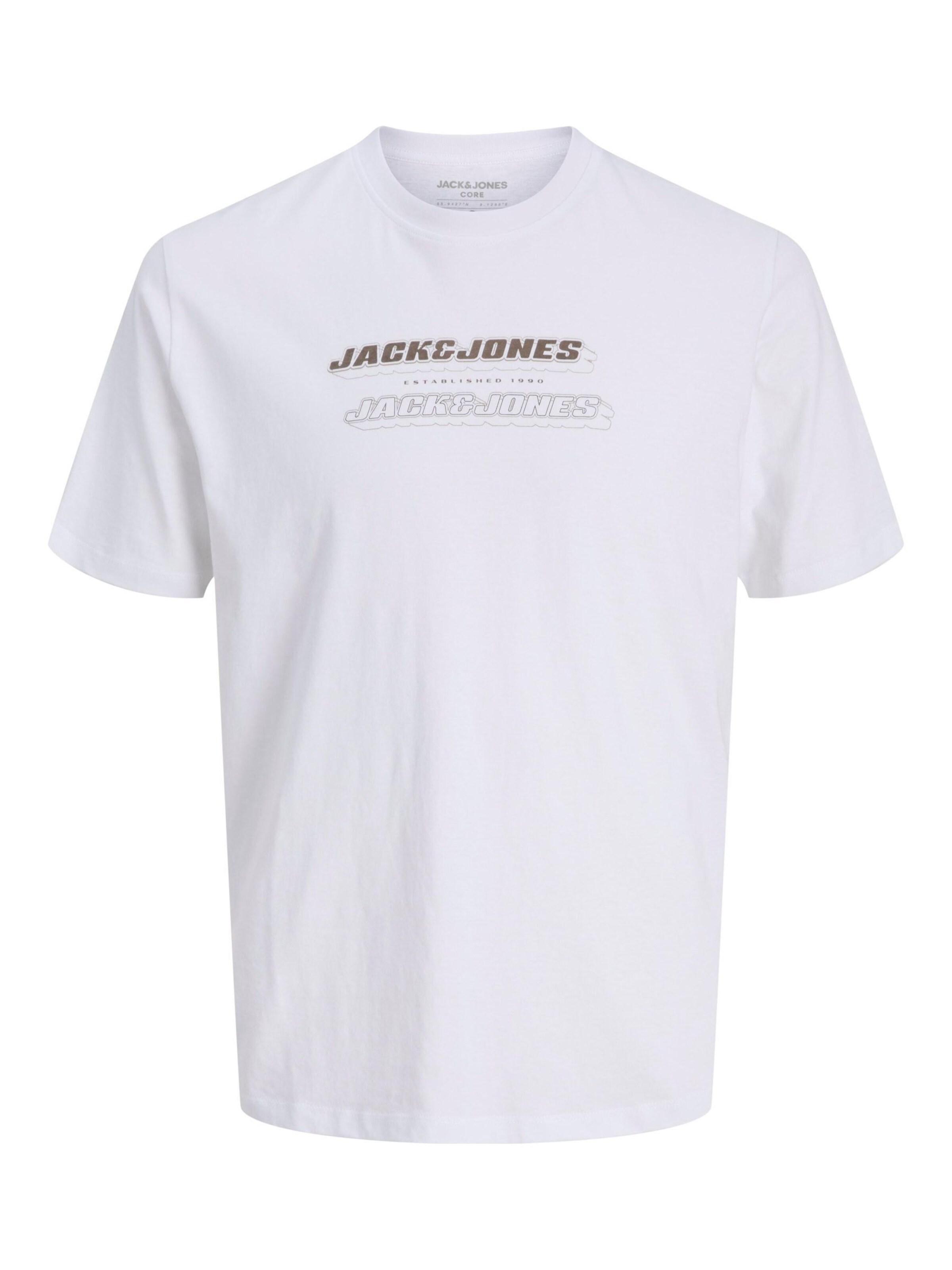 JACK & JONES Bluser & t-shirts i hvid: forside