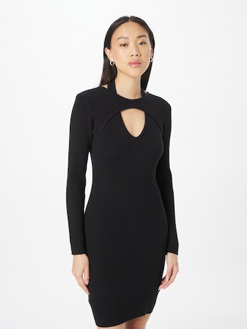 4th & Reckless Knit dress 'MARSHALL' in Black: front