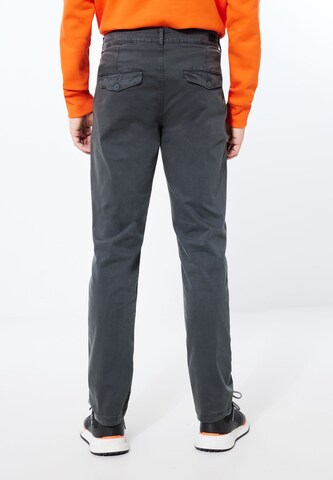 Street One MEN Regular Chino Pants in Grey