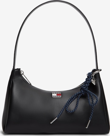 Tommy Jeans Τσάντα ώμου 'City Charm' σε μαύρο: μπροστά