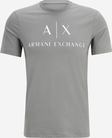 ARMANI EXCHANGE Majica '8NZTCJ' | siva barva: sprednja stran